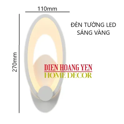 Đèn Tường LED hoa mai 6 cánh V-6081 L180xH190