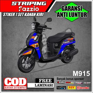 Striping Fazzio Kode M915 Striping Semi Full Body