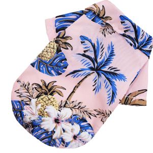 AINACHU Beach Floral for Small Large Dog Clothing Summer Chihuahua Cat Clothes Dog Shirts Pet Vest Pet Products
