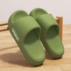 WomenS Summer Eva Soft Sole Slippers 2025 New Model Indoor Home Use Bathroom Non-Slip Leather Pattern Slippers