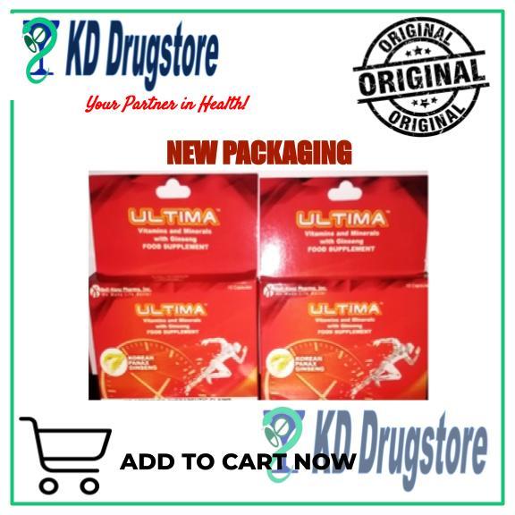 ULTIMA MULTIVITAMINS CAPSULE (SOLD BY 10 PCS) Lazada PH