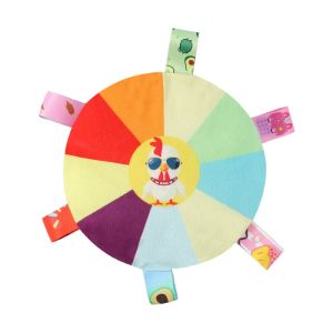 Đồ chơi bóng bẹt Frisbee nhồi bông cho chó mèo thú cưng - Đen Ta pet shop
