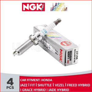 NGK Laser Iridium 4x Spark Plug DILZKAR7C11S for Honda Vezel / Shuttle / Fit / Jazz / Freed Hybrid / Grace Hybrid / Jade Hybrid (4pcs)