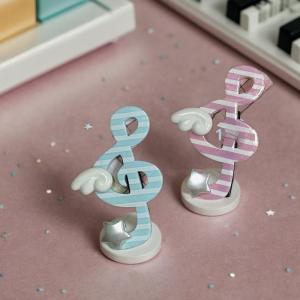 Salime Kawaii Trendy Star Musical Symbol Wing Hair Clip Y2K INS Style Unique Striped Side Clip Bangs Clip Hair Jewelry Accessories