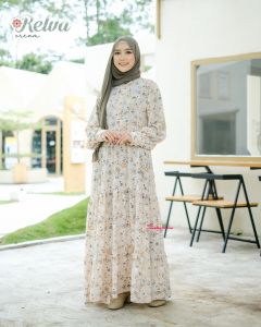 GAMIS RELVA DRESS ZABANNIA GAMIS MOTIF WANITA TERBARU