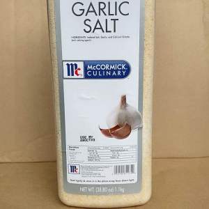 McCormick Garlic Salt 1.1kgs PET BOTTLE