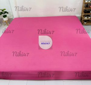 ผ้าปูที่นอน 7 ฟุต ยางรอบผืน และ รัดมุม 4 มุม