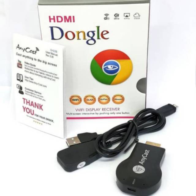 Anycast Dongle Hdmi Inalambrico Android Tv Streaming 1gb Ram