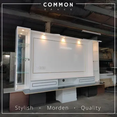🔥 New Arrival 🔥 Common Space TV Cabinet 9ft | Hanging Cabinet | Almari TV Dinding | 电视机柜 138-10