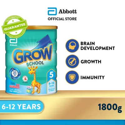 Grow Growing Up Milk for Kids - School Stage 5 (6 - 12 years) - 1.8KG