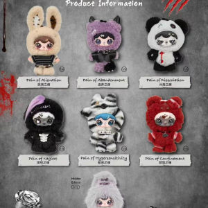 [Ready Stock] 6 PCS LULUMI The Seventh Pain Series Plush Blind Box