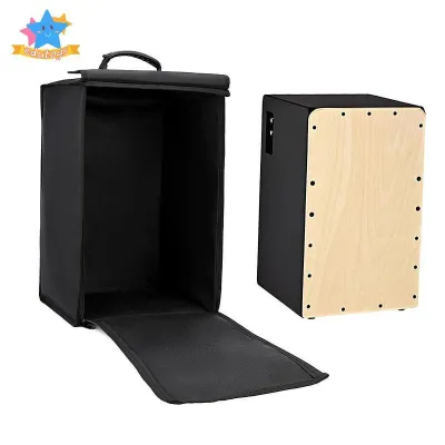 [Edstars] Cajon Drum Storage Bag Supplies Large Adjustable Strap Equipment Cajon Drum Backpack for Player Musicians Professional DrummersFast shipping