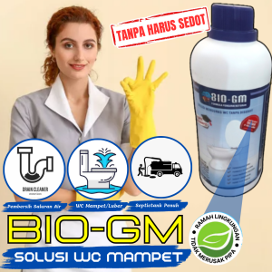 Obat penghancur tinja WC Penuh Mampet Bio GM Tanpa Harus Sedot