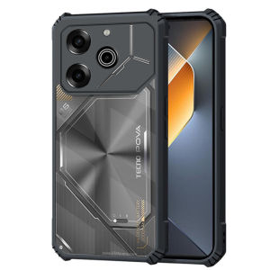 Tecno Pova6Pro Soft TPU Casing For Tecno Pova 6 Pro 5 Pova6 Pova5 Pro 5G 2024 Phone Case Clear Transparent Shockproof Anti Drop Heavy Duty Clear Acrylic Back Cover ​​​​​​​