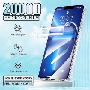 Anti Gores Jelly Hydrogel Clear IPHONE SE 2020 5 5S 5C 6 6S 6S Plus 6 Plus 7 7 Plus 8 8Plus TPU JELLY TPU Full Cover Screen Protector