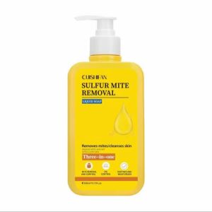 *ของแท้* กำมะถันครีมอาบน้ำส สบู่อาบน้ำ เจลอาบน้ำ สูตรโกฐจุฬาลัมพา กำจัดไร ลดผื่นคัน แก้ขนคุด เรื้อรัง 300ml