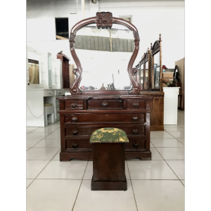 Meja Rias Vanity Table Jati Srikandi