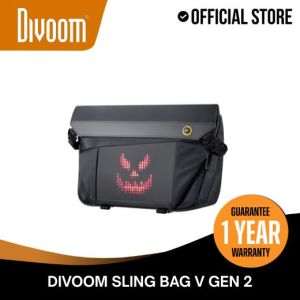 Divoom Pixoo Sling Bag Black Gen 2