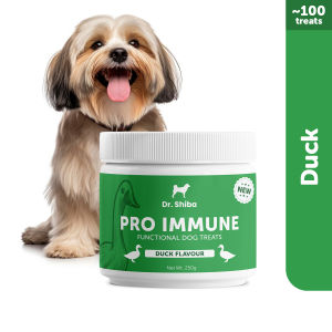 Dr Shiba Pro Immune Healthy Dog Treats Supplement Snacks for Pets With with Dog probiotics Dog Vitamins for Immune System Dog Supplements Appetite Booster for Dogs and more:  Puppy Food/Adult Dog Food for Enhanced Dog Wellness and Immunity Support