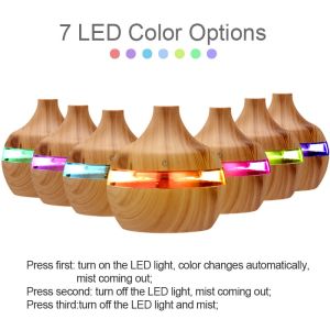 (Mua Máy Tặng Tinh Dầu) Máy phun Sương Tinh Dầu Tạo Ẩm Aroma 300ml Máy Xông Tinh Dầu Khuếch Tán Tinh Dầu Bình Phun Sương Tạo Ẩm