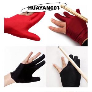 HUAYANG01 [2023 new HOT FASHION] Găng tay chơi bi-a bằng nylon 3 ngón chuyên nghiệp Găng tay chơi bi-a bi-a