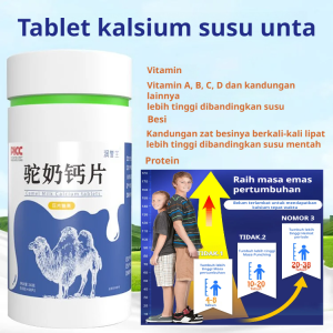 🔥Hot Sale🔥Camels Milk Calcium Tablets Camel Milk Calcium Tablets Supplement For Kids Adults Seniors Bone Health Support High Absorption Calcium Carbonate Vitamin D3 Camel Milk Calcium Dietary Supplement For Calcium Deficiency