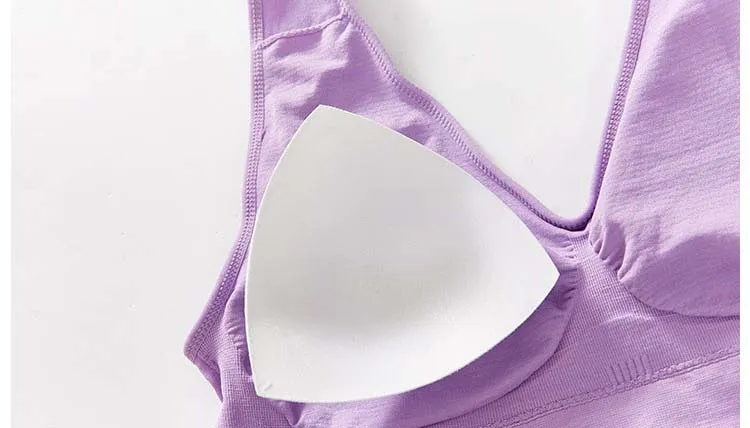  XMSM Wireless Front Closure Bra Vest for Women Big Size Push Up  Brassiere Lingerie Crop Top Plus Size Bras 34 to 52 (Color : Skin Color,  Size : 48C/110C) : Clothing