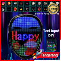 Topeng LED Boywithuke LED Mask Face Changing Mask. 