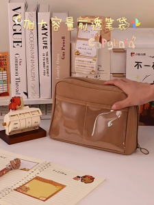 High Capacity Pen Bag 12 Compartments Pencil Case 12 Compartments Marker Pen Organiser Art Supplies Organiser Bag