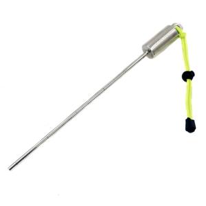 Diving Pointer Stick Scubas Diving Stainless Steel Lobsters Stick Pointer Underwaters Noise Maker Stick Rod with Lanyard