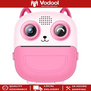 6 In 1 Digital Camera with Thermal Printing and HD Photo Capture Compact Design for Kids and Beginners