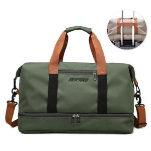 UISNMALL  Travel Bag Women Men Korean Large Capacity Duffle Gym Sports Travelling Weekender Bags. # 2833