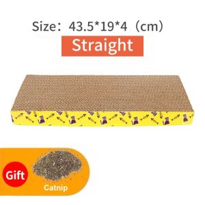 【Thickened】Scratch Pad for Cat Kitten Scratch Cardboard Toy Scratching Board Cat Scratcher Corrugated
