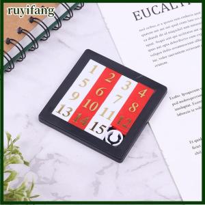 ruyifang เกมปริศนาตัวเลข1-15คำสำหรับเด็ก เกมปริศนาสำหรับฝึกสมองเพื่อการเรียนรู้