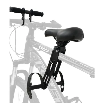 [✅SG Ready Stock] bicycle child seat Safety Bike Front Baby Seat Kids Saddle Pedals Support Back Rest Bike