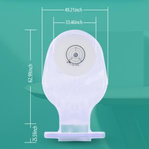 Children Ostomy Bags Child Odor Control Disposable Comfortable Colostomy Pouch for Newborn Kid One Piece Colostomy Bag ileostomy Bag Max Cut 15-35 mm
