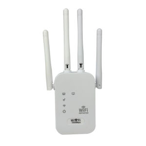 Sonix WiFi Extender Repeater SWF01 Wireless Range Router 4 Antenna Home Signal Super Strong Wall Penetration Penguat Sinyal Booster 2.4G