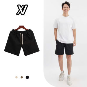 (Combo 2 Quần Short) Kaki Dù Xuân Vũ Clothing dáng Trên Gối Bản Nâng Cấp đường May Menswear Nam