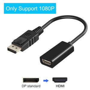 Mini DisplayPort to HDMI Adapter Displayport to HDMI Cable Computer TV Adapter for PC