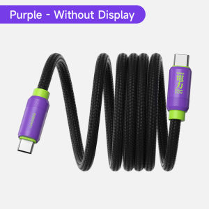 Hagibis Magnetic Usb-C To Usb-C Cable With Led Display Type-C PD 240W Fast Charging Cable For iPhone 16/15 iPad Pro MacBook Huawei Xiaomi Samsung Cell Phones Etc.