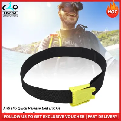 Lixada Lặn Đai lưng tập tạ Có Thể Điều Chỉnh Phát Hành Nhanh Chóng Nylon Đai lưng tập tạ Cho Scuba Diving Freediving lặn sâu
