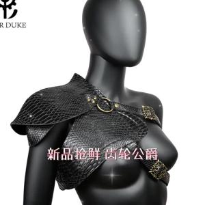 Áo giáp nữ phong cách punk Âu Mỹ   Áo choàng vai Halloween COSPLAY Trang điểm thời trang đạo cụ tiệc tùng