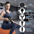 USB mini rechargeable fascia gun. Massage gun. Fascia gun electric massager. Relieve muscle massage. 