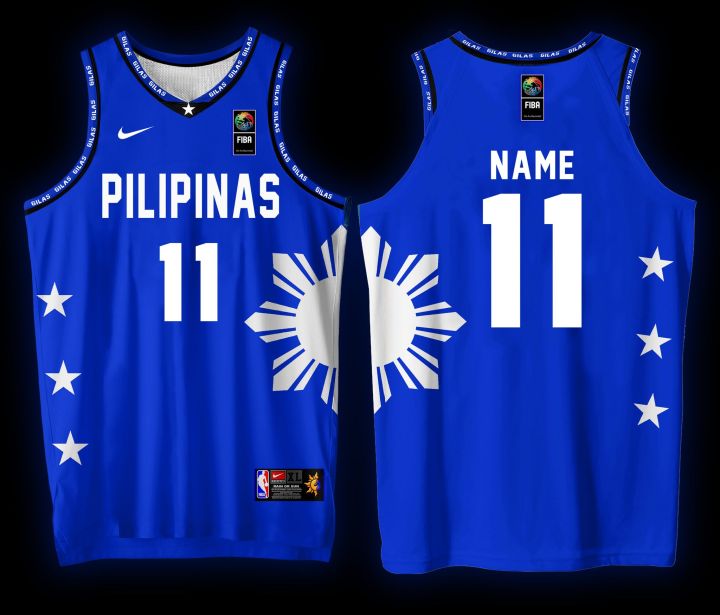 PILIPINAS 04 BASKETBALL JERSEY FREE CUSTOMIZE OF NAME AND NUMBER ONLY ...