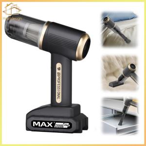 Rechargeable Mini Vacuum with Brushless Motor Portable Vacuum Cleaner 2000mAh Battery for Car Desktop Pet Hair Cleaning
