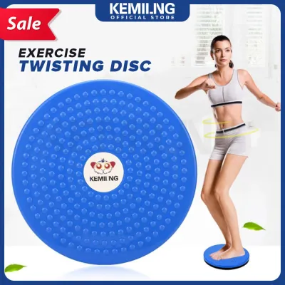 KEMILNG Balance Rotating Trimmer Fitness Core Waist Twisting Disc Exercise Board Waist Twister Waist Rotator