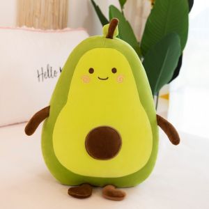 30cm Avocado Plushie Pillow Stuffed Toy Bantal Mainan Hugging Pillow Cushion Plushie Patung Avocado