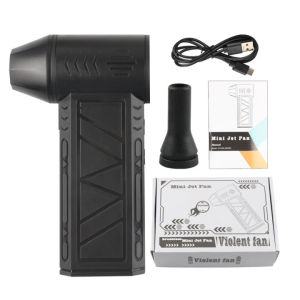 (ร้านไทย)พัดลมเทอร์โบ 130000 พัดลมเทอร์โบเจ็ท! 8000mAh ความเร็วลม 35-52 ม./ส เครื่องเป่าฝุ่นแรงดันเจ็ท ถอดแบบพกพา พัดลมเจ็ท