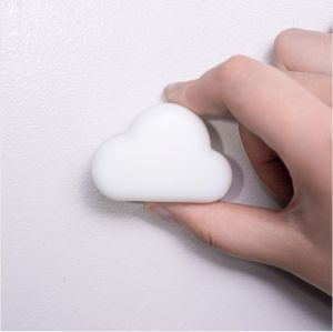 Sincecu Toothpaste Rack Squeeze Handy Tool Bathroom Wall-Mounted Storage Clip Facial Cleanser Push Cloud Japanese style