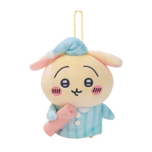 CuddleCove Chiikawa Keychain Cute Pajama Plush Cartoon Backpack & Handbag Pendant Kawaii Doll Toy Gift for Kids